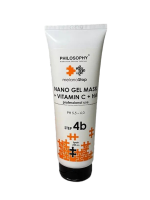 Осветляющая и увлажняющая   нано гель-маска с витамином C и гиалуроновой кислотой Philosophy Nano Gel mask+vitamin C, 250 мл